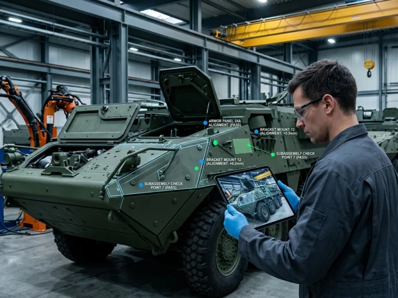 SuPAR Armored Defence Vehicle Inspection
