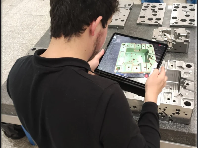 SuPAR injection mold inspection 2 - Injection Molding